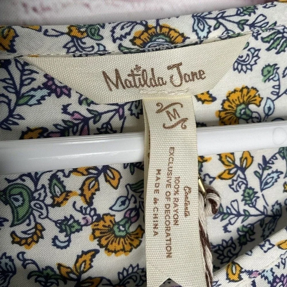 NWT Matilda Jane Spare Lets Go Together I'll Follow Midi Dress Women‎ M China